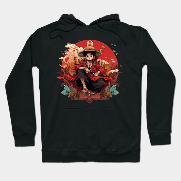 luffy Hoodie by lets find pirate